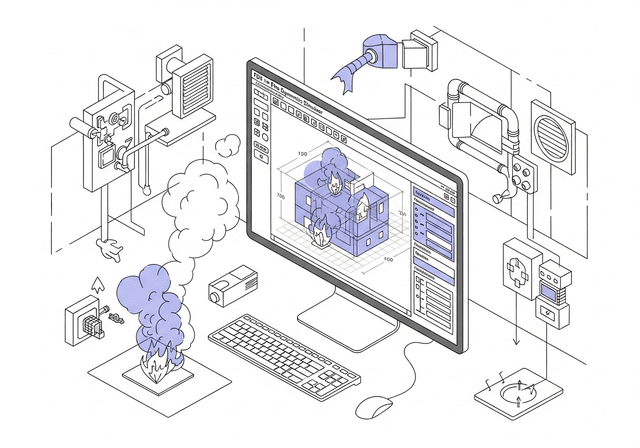 Symulacje FDS: Wymiary, jednostki i błędy modelowania