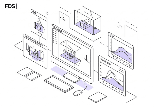 Pierwsza analiza w FDS: Konfiguracja krok po kroku
