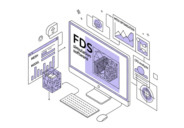 Optymalizacja siatki w FDS: Przewodnik po symulacjach CFD