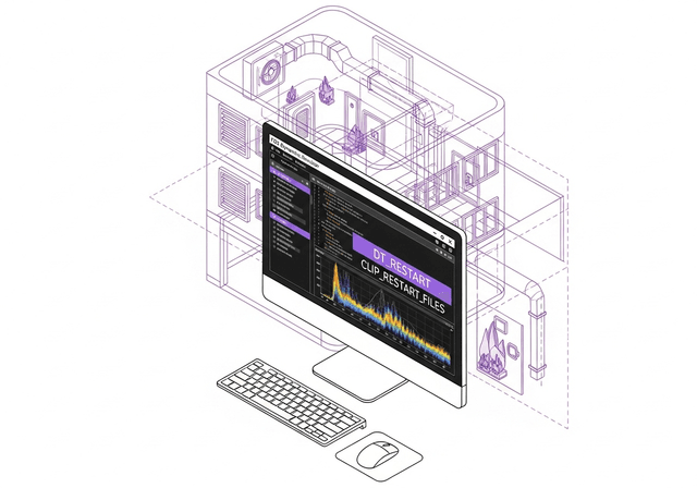 Restart symulacji FDS: Konfiguracja i bezpieczne wznowienie