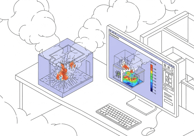 Smokeview: Wizualizacja symulacji pożarowych FDS
